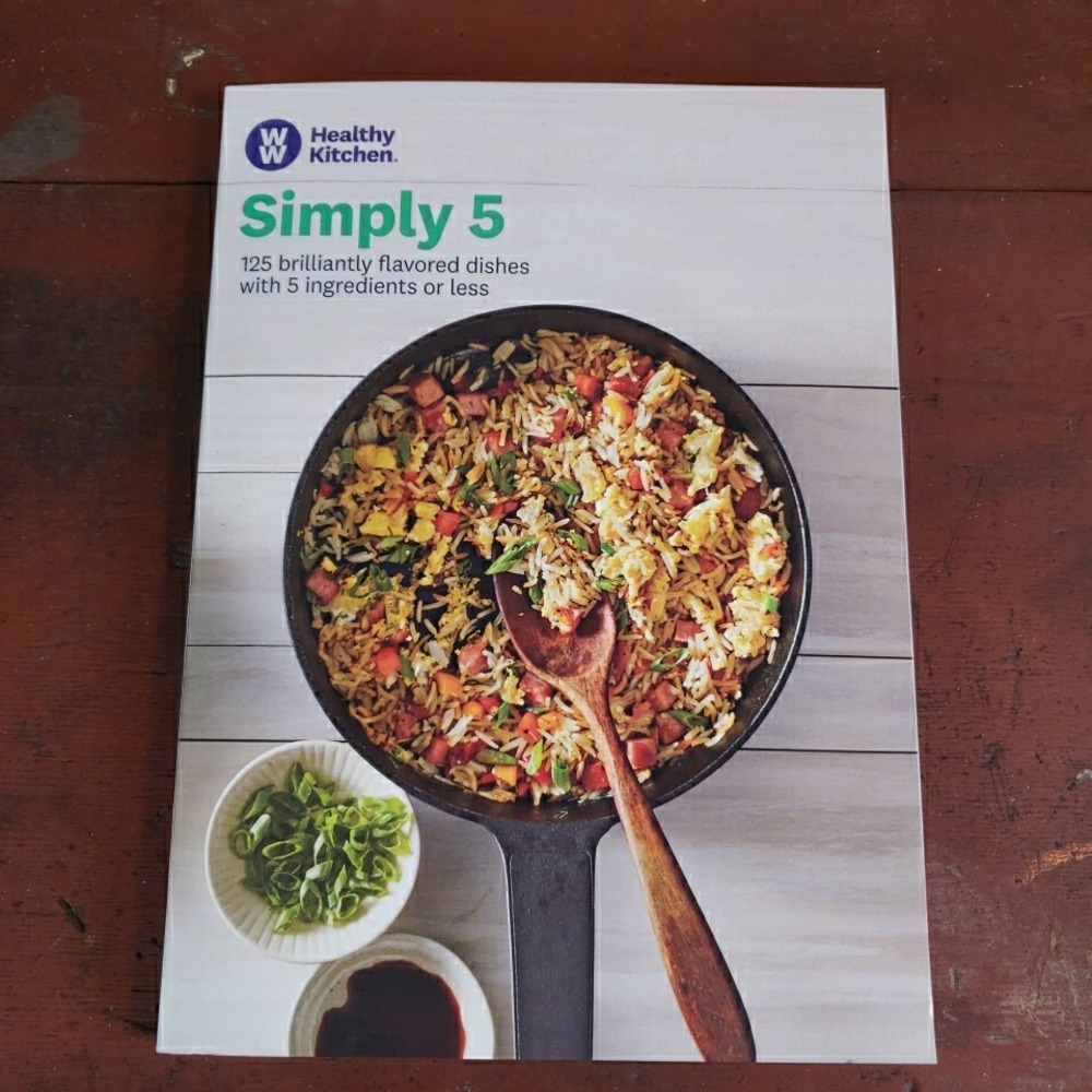 Weight Watchers Healthy Kitchen SIMPLY 5 Cookbook - 125 Recipes 2019, SC